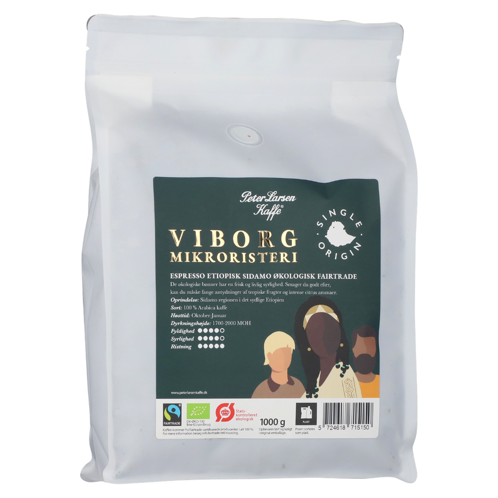 ESPRESSO ETIOPISK SIDAMO ØKOLOGISK FAIRTRADE