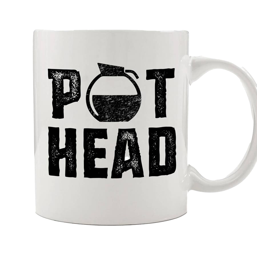 Pot head kaffekrus