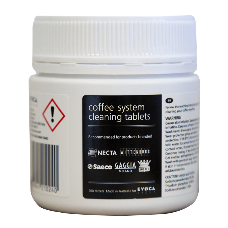 Coffee System Cleaning Tablets