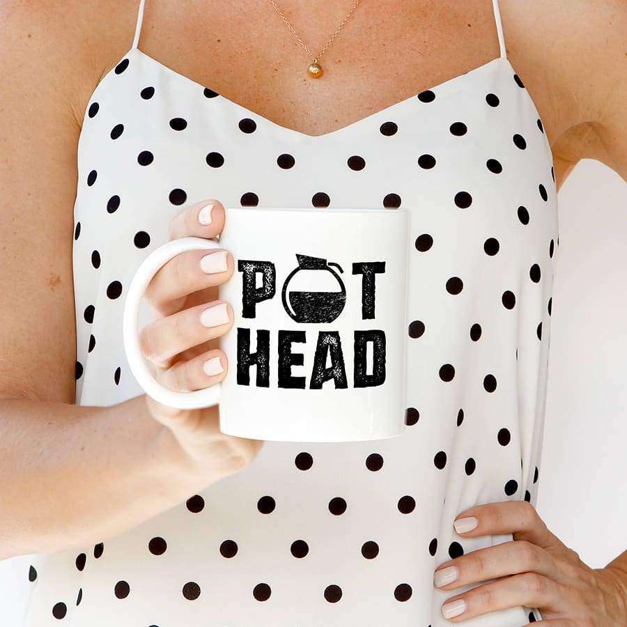 Pot head kaffekrus